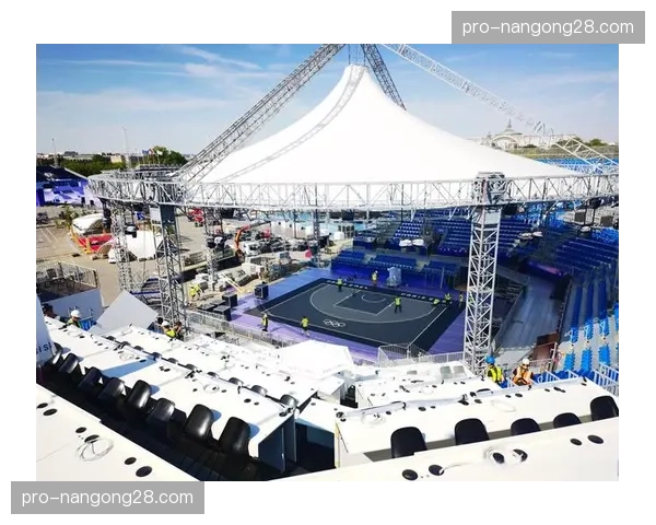 巴黎奥运会篮球比赛场馆完成最终测试赛。 巴黎奥运会篮球比赛场馆完成最终测试赛。